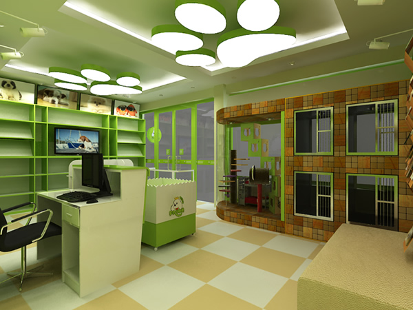 合肥寵物店裝修