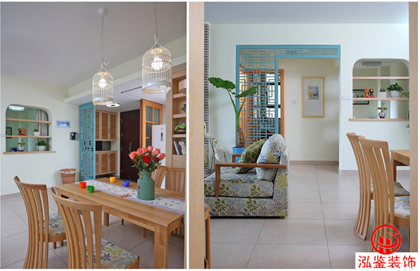 合肥裝修公司田園風格餐廳設計案例