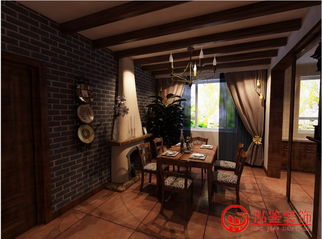 美式原生態風格裝修設計