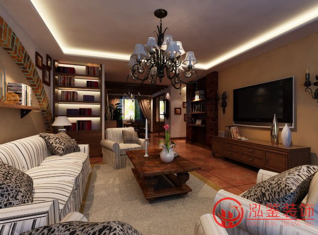 美式原生態風格裝修設計