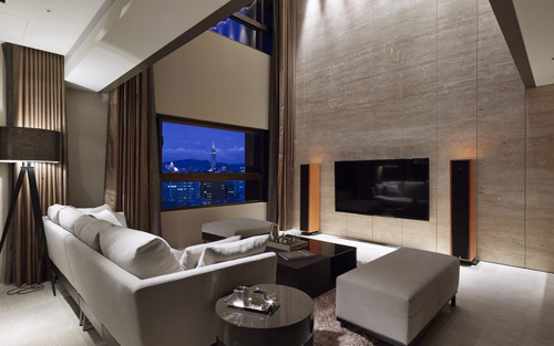 小復式的貴族般人文宅邸設計欣賞