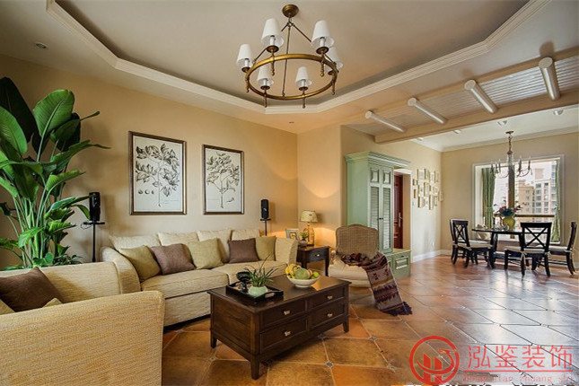 美式家具裝修搭配技巧-美式鄉(xiāng)村風(fēng)格三居裝修效果圖