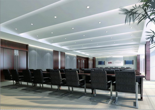 合肥證券公司辦公室裝修設(shè)計(jì)-中信證券辦公室裝修