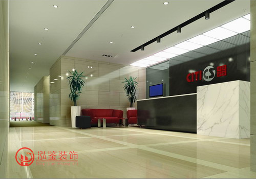 合肥證券公司辦公室裝修設(shè)計(jì)-中信證券辦公室裝修