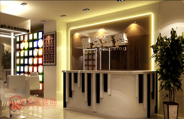 美發店裝修門頭設計