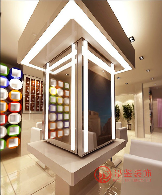 美發店裝修門頭設計