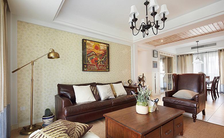 美式風(fēng)格效果圖