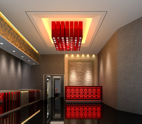 餐館前臺裝修設(shè)計