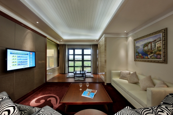 現代歐式高爾夫會所裝修設計欣賞-合肥會所裝修