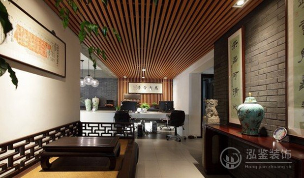 中式茶樓設計裝修 茶藝館