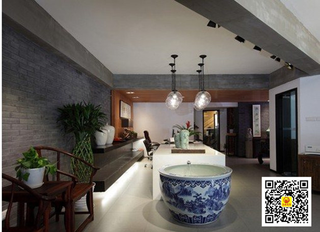 中式茶樓設計裝修 茶藝館