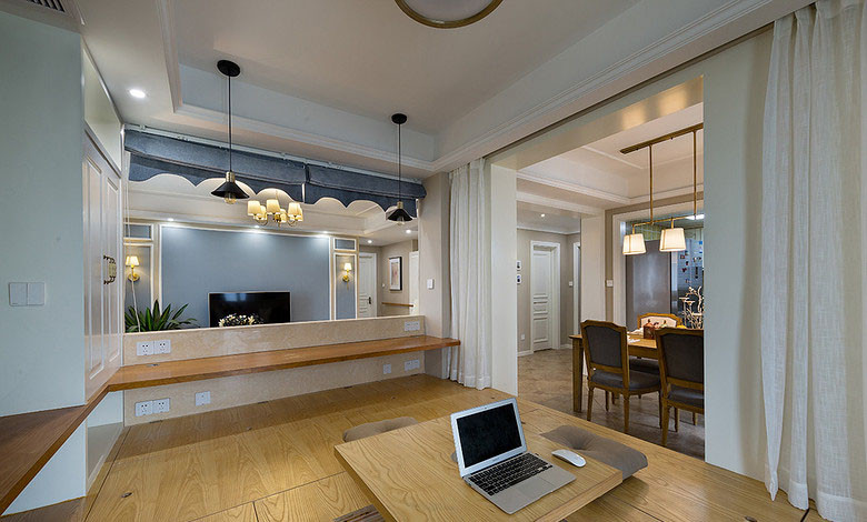 三室兩廳美式混搭