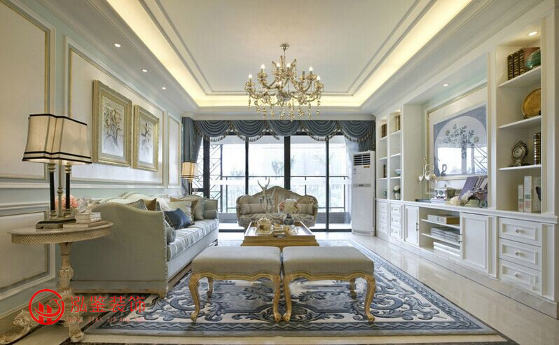 四居室135平歐式風(fēng)格裝修設(shè)計(jì)