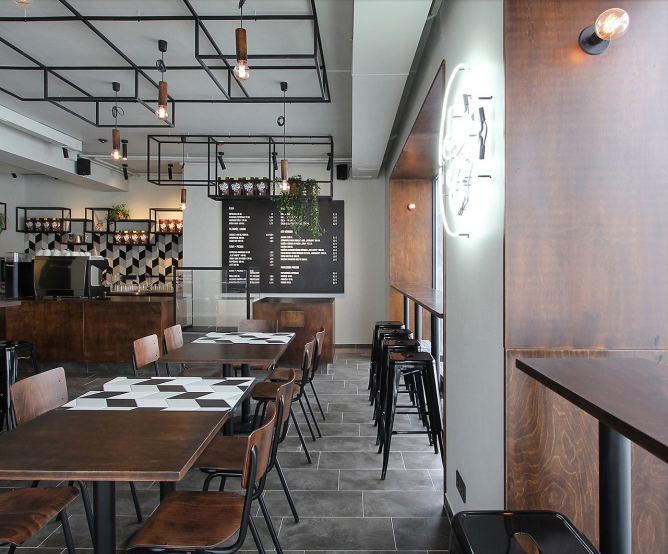 現代風格咖啡廳裝修案例